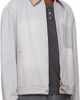 Solid Homme Solid Homme Gray Leather Collared Denim Trucker Jacket - 2