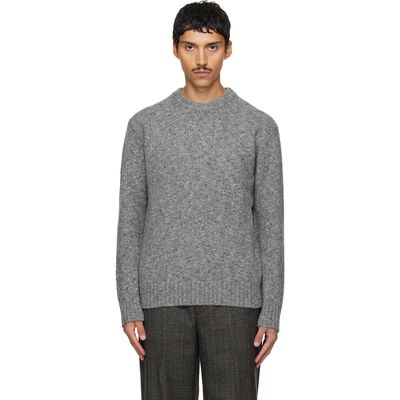 Solid Homme Solid Homme Gray Marled Sweater