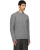Solid Homme Solid Homme Gray Marled Sweater - 2