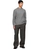 Solid Homme Solid Homme Gray Marled Sweater - 4