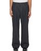 Solid Homme Solid Homme Gray Melton Trousers - 1