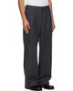 Solid Homme Solid Homme Gray Melton Trousers - 2