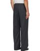 Solid Homme Solid Homme Gray Melton Trousers - 3