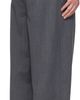 Solid Homme Solid Homme Gray Semi-Wide Back Banding Trousers - 3