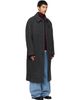 Solid Homme Solid Homme Gray Tweed Coat - 2