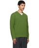 Solid Homme Solid Homme Green Wool Sweater - 2