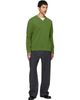 Solid Homme Solid Homme Green Wool Sweater - 4