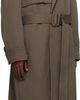 Solid Homme Solid Homme Khaki Belt Trench Coat - 2