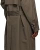 Solid Homme Solid Homme Khaki Belt Trench Coat - 3