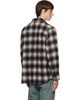 Solid Homme Solid Homme Navy Wool Check Shirt - 3