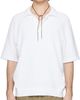 Solid Homme Solid Homme White Textured Polo - 1