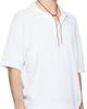 Solid Homme Solid Homme White Textured Polo - 2