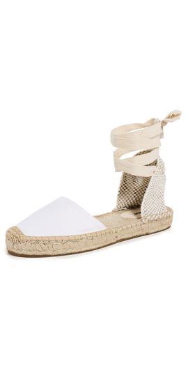 Soludos Soludos Lauren Lace-Up Espadrilles Oasis White