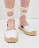 Soludos Soludos Lauren Lace-Up Espadrilles Oasis White - 3