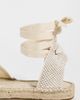 Soludos Soludos Lauren Lace-Up Espadrilles Oasis White - 6