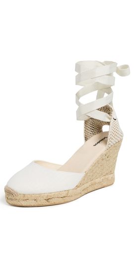 Soludos Soludos Marseille Wedge Espadrilles Oasis White