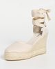 Soludos Soludos Platform Wedge Espadrilles Ivory - 2