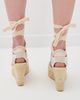 Soludos Soludos Platform Wedge Espadrilles Ivory - 4