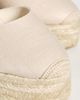 Soludos Soludos Platform Wedge Espadrilles Ivory - 6