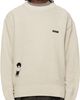 Song for the Mute Song for the Mute Beige Oversized Sweater - 1