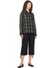 Song for the Mute Song for the Mute Black & Beige L/S Cropped School Shirt - 4