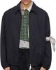 Song for the Mute Song for the Mute Black Slim Coach Jacket - 1