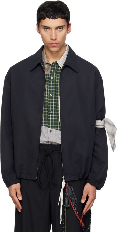 Song for the Mute Song for the Mute Black Slim Coach Jacket