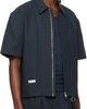 Song for the Mute Song for the Mute Black Zip Up Workman Shirt - 2