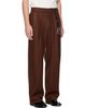 Song for the Mute Song for the Mute Brown Wool Double-Pleat Key Clasp Trousers - 2