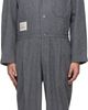 Song for the Mute Song for the Mute Gray Birkenstock Edition 'The Collector' Tailored Jumpsuit - 1