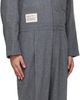 Song for the Mute Song for the Mute Gray Birkenstock Edition 'The Collector' Tailored Jumpsuit - 2