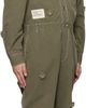 Song for the Mute Song for the Mute Green Birkenstock Edition 'The Gardener' Crochet Flower Jumpsuit - 2