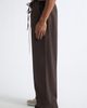 SONG FOR THE MUTE SONG FOR THE MUTE Loose Pin Stitch Stretch Gabardine Pants - 4
