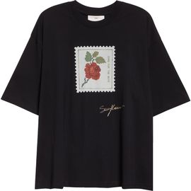 SONG FOR THE MUTE SONG FOR THE MUTE Rose Stamp Gym T-Shirt