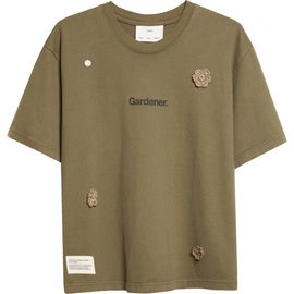 SONG FOR THE MUTE SONG FOR THE MUTE x Birkenstock The Gardener Crochet Flower Graphic T-Shirt
