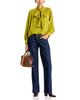 Sonia Rykiel Sonia Rykiel Long Sleeve Bow Blouse - 2