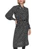 Sonia Rykiel Sonia Rykiel Printed Bow Tie Belted Wrap Dress - 3