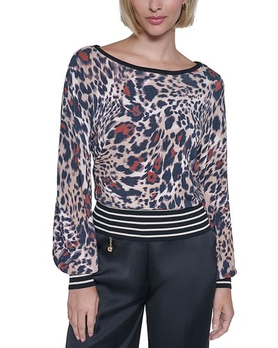 Sonia Rykiel Sonia Rykiel Rue du Leopard Boatneck Sweater