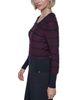 Sonia Rykiel Sonia Rykiel Striped Cotton Scoop Neck Sweater - 3
