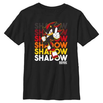 Sonic the Hedgehog Boys Sonic the Hedgehog Shadow Stack T Shirt