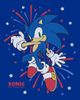 Sonic the Hedgehog Juniors Sonic the Hedgehog 4th of July Fireworks T Shirt - 2
