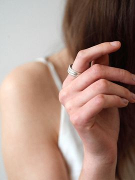 Soorium Love Stacked Ring 2