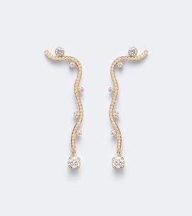 Sophie Bille Brahe Sophie Bille Brahe Grand Ocean Etoile 18kt gold earrings with diamonds