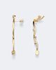 Sophie Bille Brahe Sophie Bille Brahe Grand Ocean Etoile 18kt gold earrings with diamonds - 4