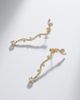 Sophie Bille Brahe Sophie Bille Brahe Grand Ocean Etoile 18kt gold earrings with diamonds - 5