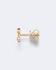 Sophie Bille Brahe Sophie Bille Brahe Initial Petite C 18kt gold single earring with diamonds - 4