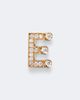 Sophie Bille Brahe Sophie Bille Brahe Initial Petite E 18kt gold single earring with diamonds - 1