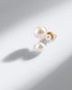 Sophie Bille Brahe Sophie Bille Brahe Lou Perle 14kt gold single earring with freshwater pearls - 5