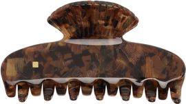 Sophie Buhai Sophie Buhai Brown Small Fan Shell Claw Clip