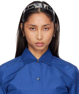 Sophie Buhai Sophie Buhai Gray & Brown Thin Bessette Headband